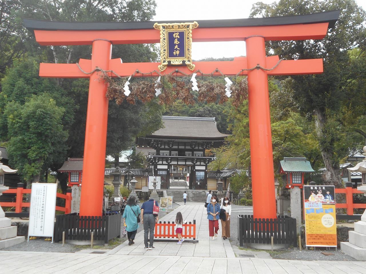 Matsunoo Taisya Shrine（松尾大社）